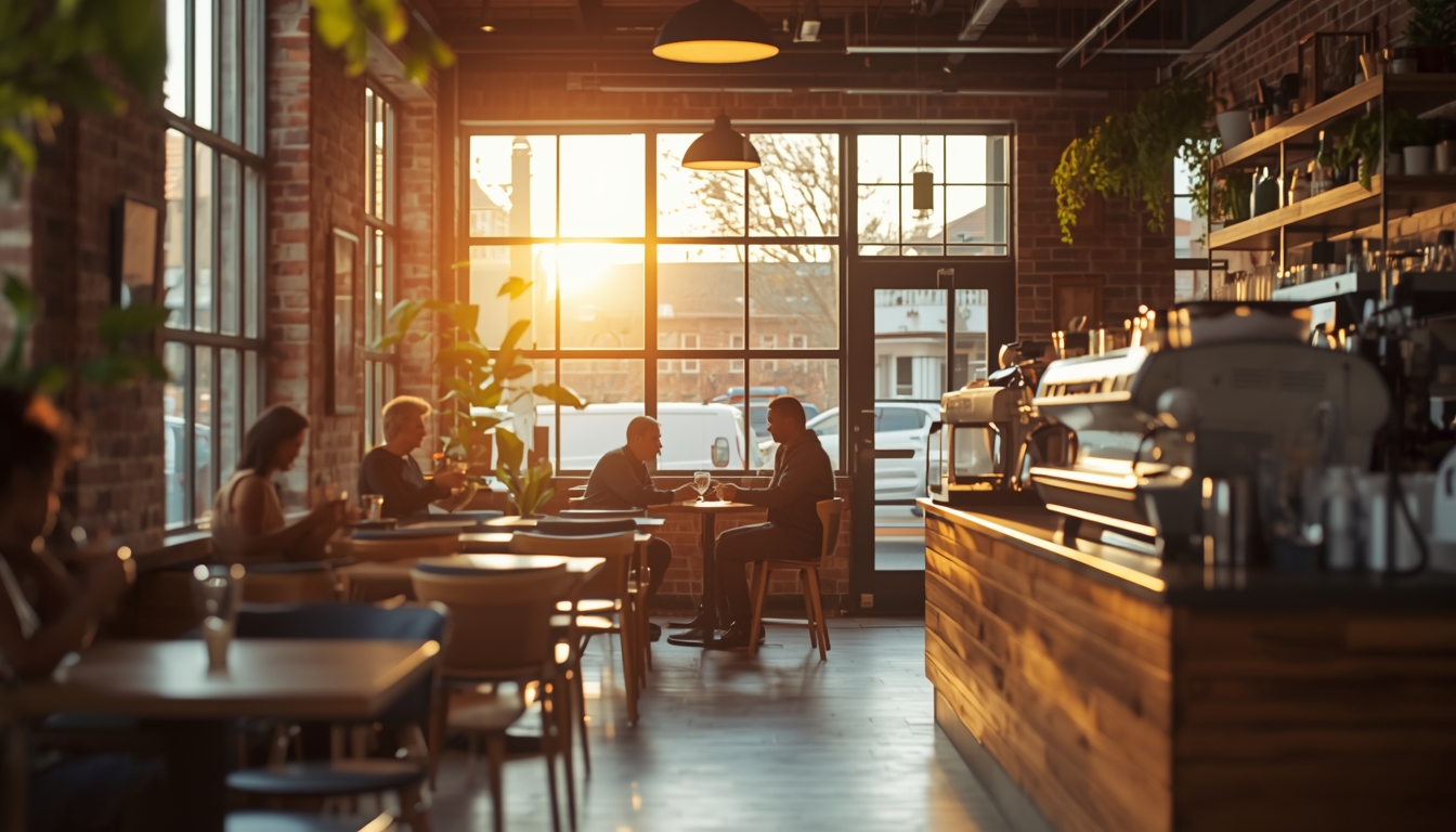 Ember & Brew Cafe Website